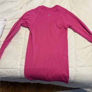 lululemon athletica Pink Long Sleeve Top